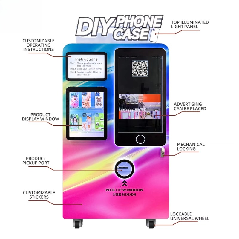 カスタマイズ可能な業務用スマホケース印刷自動販売機工場価格自 - Commercial Printing Machine Price のレビューと価格