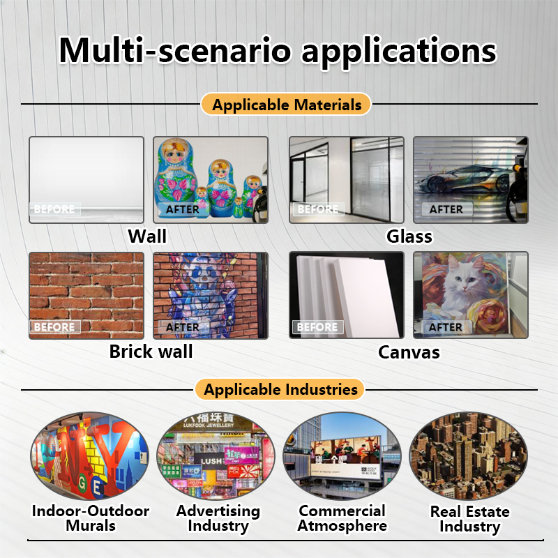 ポータブル壁面プリンター 5 2880DPI UVプリンター - Commercial Wall Printing Machine のレビューと価格