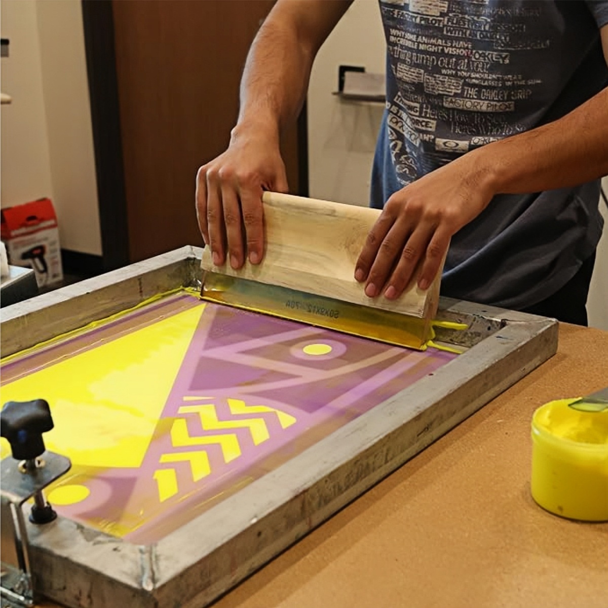 アルミシルクスクリーンフレーム 43 × 31 センチメート - Screen Printing Frame Mesh のレビューと価格