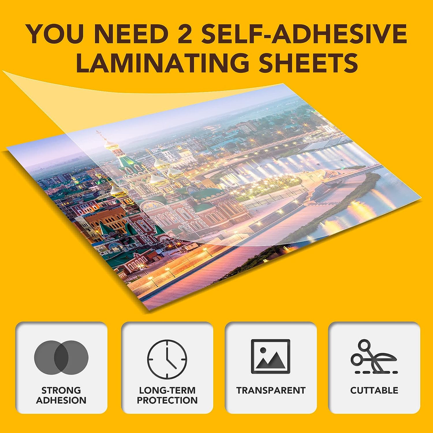 20 枚 - A4 サイズ: 8.3x11.7 インチ クリ - Laminator Cold Roll のレビューと価格