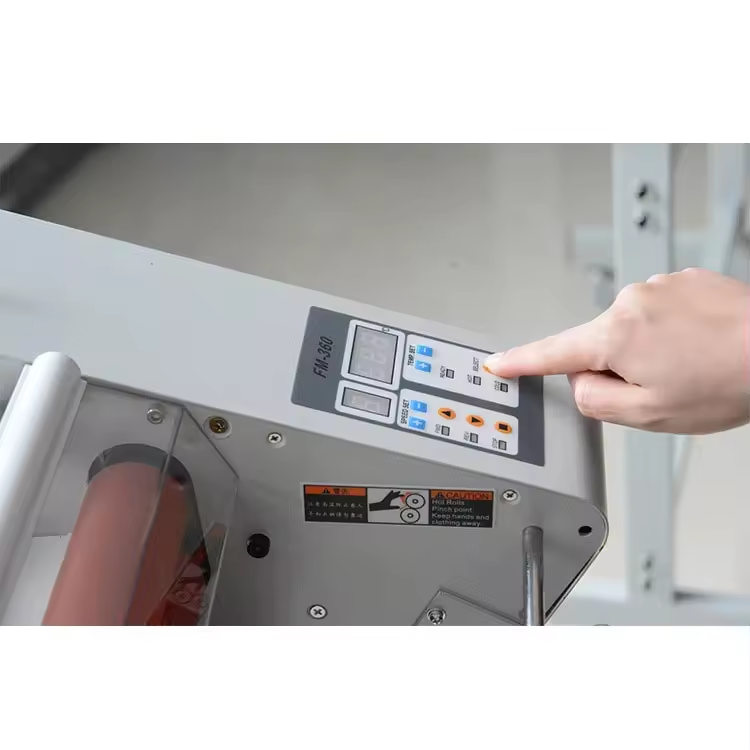 卓上電動冷熱ロールラミネーター（FM360 スタンドなし） - Laminator Cold Roll のレビューと価格