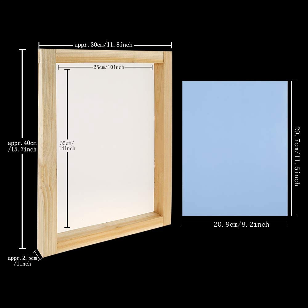 ハッピーニュー - スクリーン印刷スターターキット、10×1 - Screen Printing Frame Mesh のレビューと価格