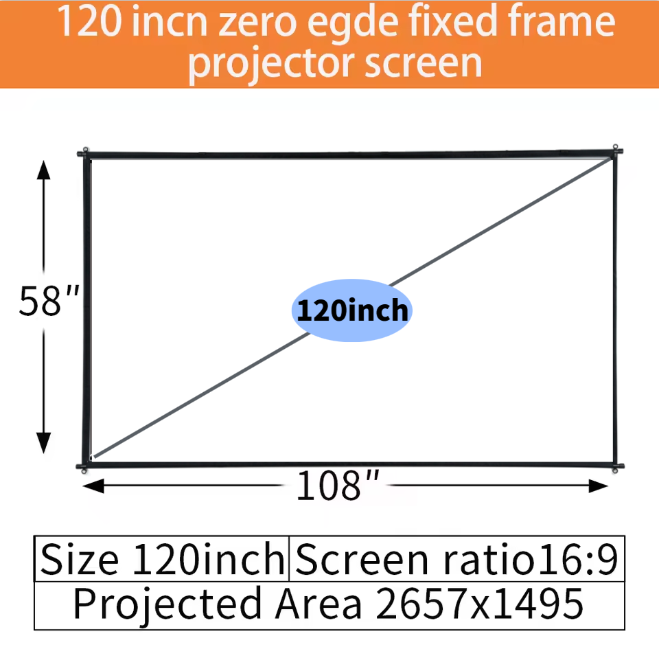 XIAOHUI 100/120インチ ALRプロジェクション - Screen Printing Frame Mesh のレビューと価格