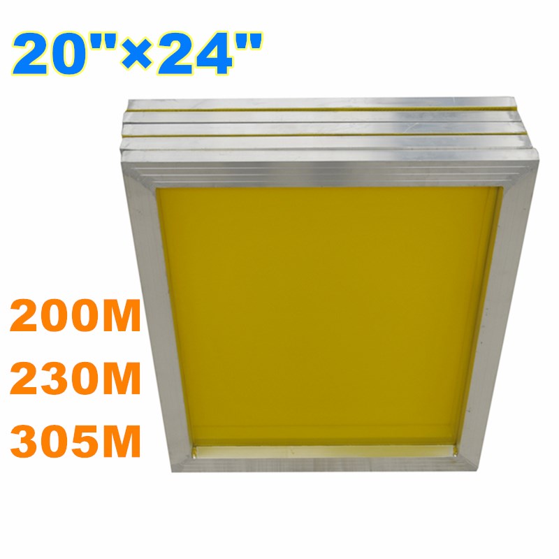 6 個 -20 インチ x 24 インチアルミニウム スクリ - Screen Printing Frame Mesh のレビューと価格