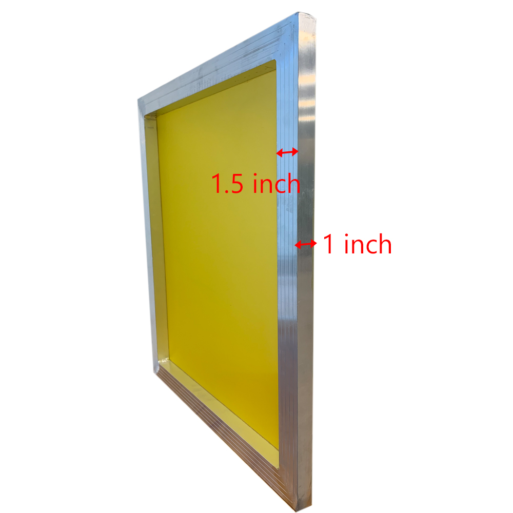 6 個 -20 インチ x 24 インチアルミニウム スクリ - Screen Printing Frame Mesh のレビューと価格