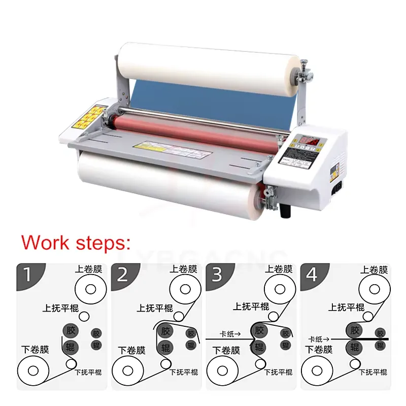 ホットセール ラミネート機 4ローラー 冷温ラミネーター A - Laminator Cold Roll のレビューと価格