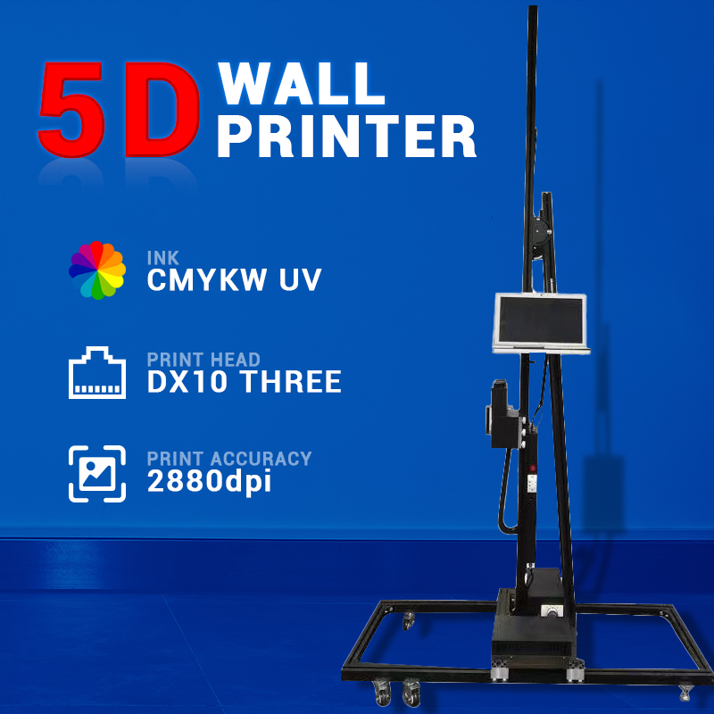 BK-UP600S 3D UV 商業広告印刷機 CMYKW  - Commercial Wall Printing Machine のレビューと価格